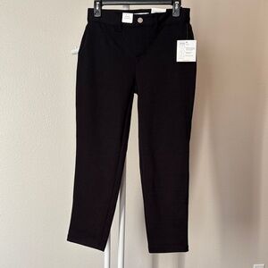 Croft & Barrow Women's Black Straight Leg Pants